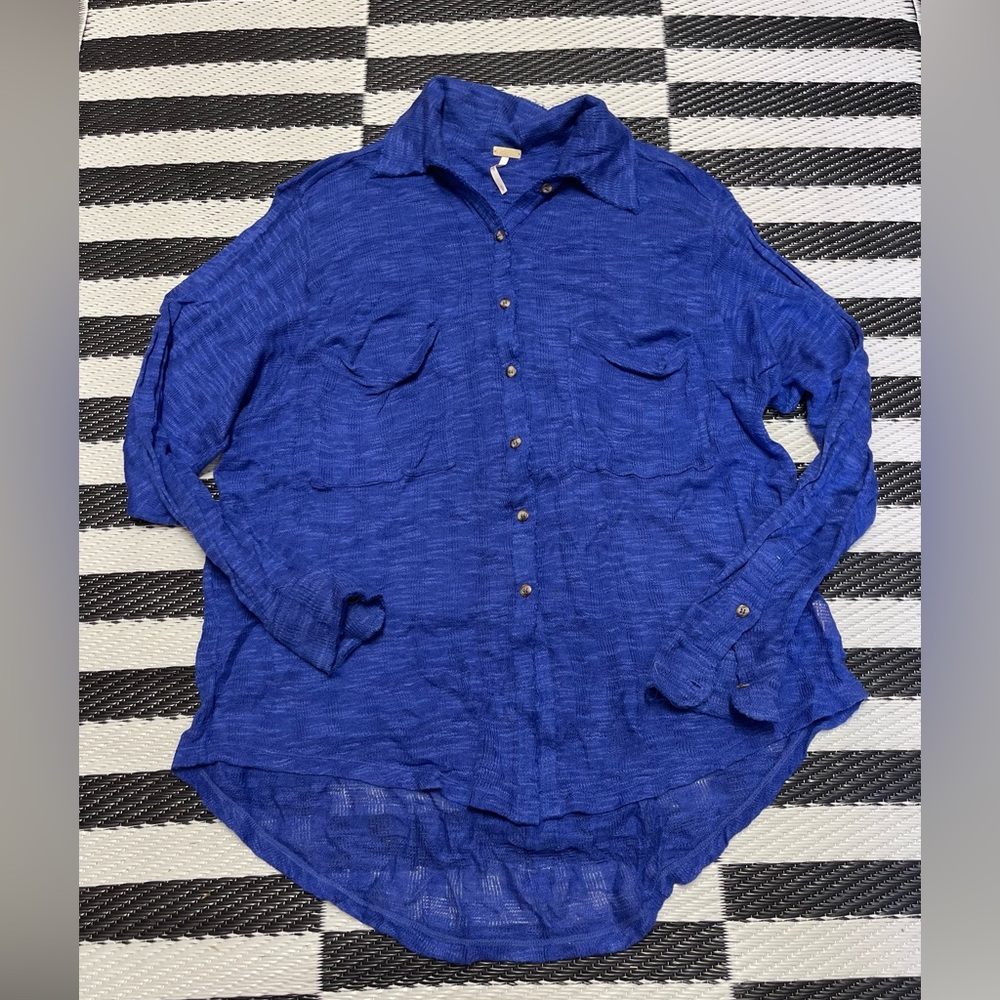 Free People Beach Blouse